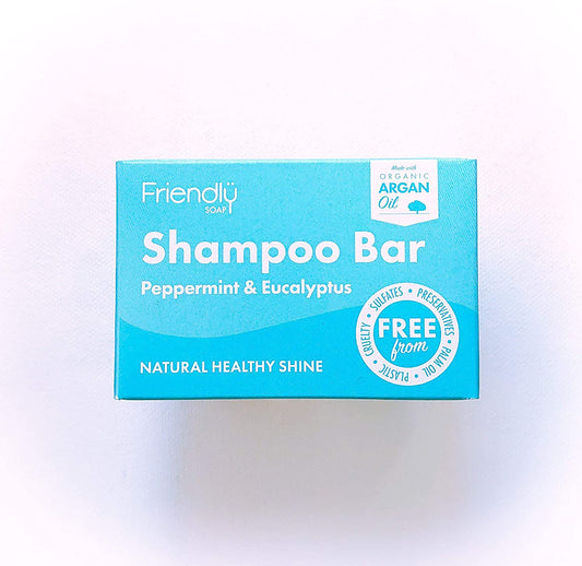 Friendly Soap Shampoo Bar - Peppermint & Eucalyptus