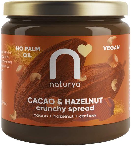 Naturya Cacao & Hazelnut Crunchy Spread 170g