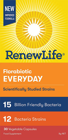 Renew Life  Florabiotic Everyday 15 Billion 30 Caps