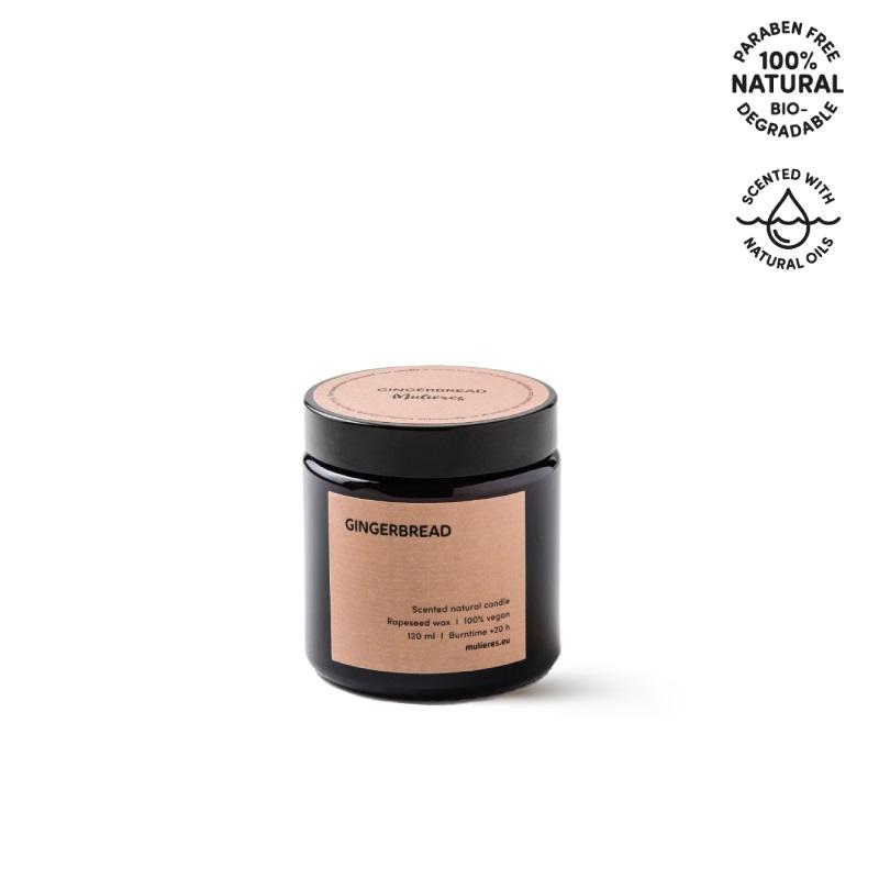 Mulieres Natural Candle - Gingerbread 120ml