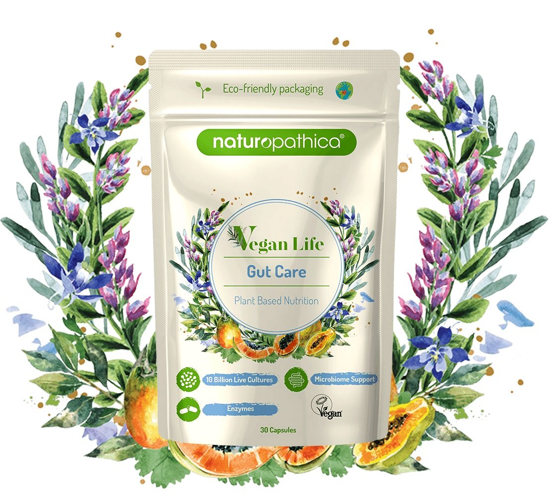 Naturopathica Vegan Life Gut Care 30 Capsules