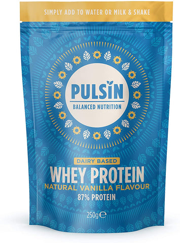 Pulsin Vanilla & Faba Protein Powder 250g