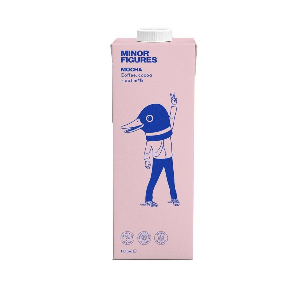 Minor Figures Oat M*lk Mocha 1Ltr (Pack of 6)