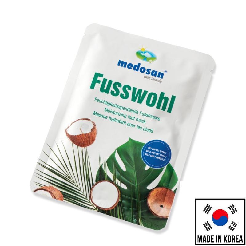 Medosan Medosan Fusswohl Coconut Moisturising Foot Mask 32g