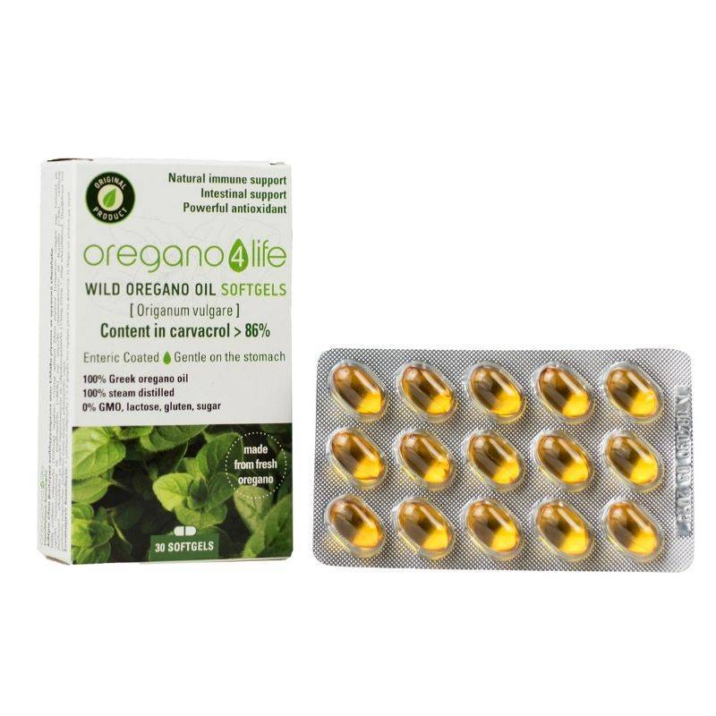 Oregano4Life Wild Oregano Oil Soft Gels 30s