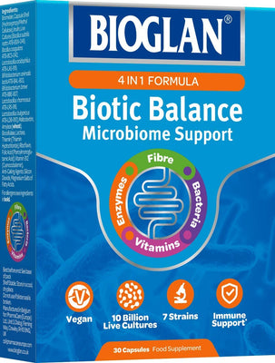 Bioglan Biotic Balance Microbiome Support Capsules 30s