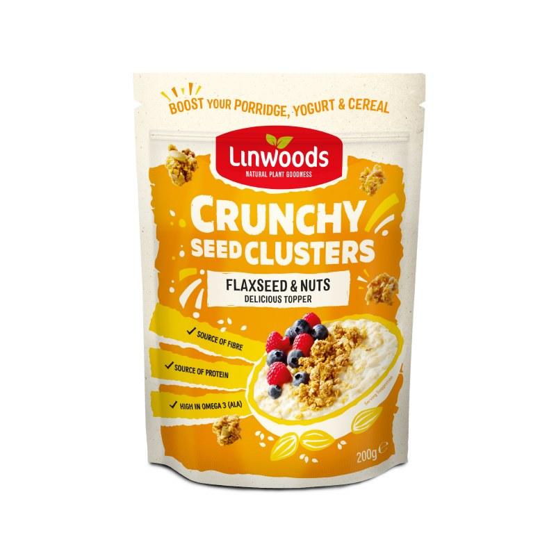 Linwoods Crunchy Seed Clusters Flaxseed & Nuts 200g
