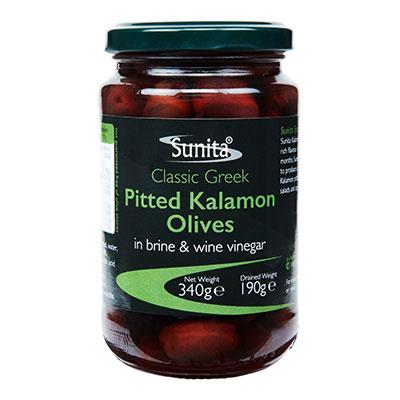 Sunita Olives Kalamata Pitted 340g
