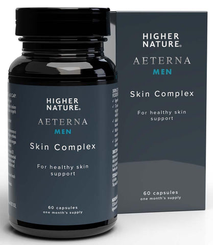 Higher Nature Aeterna Men Skin Complex 60 Capsules