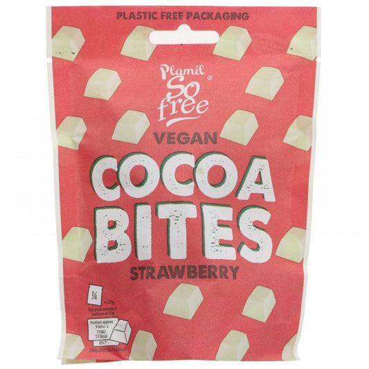 So free Vegan Strawberry White Cocoa Bites (108g x 7)