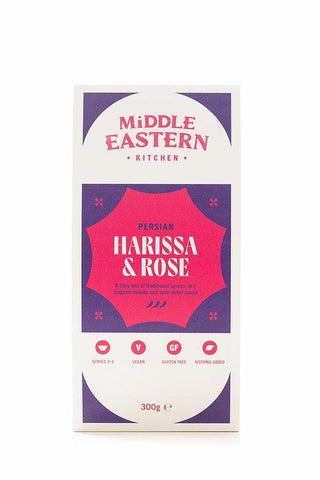 Middle Eastern Kitchen Persian  Harissa & Rose Sauce 300g (Pack of 6)