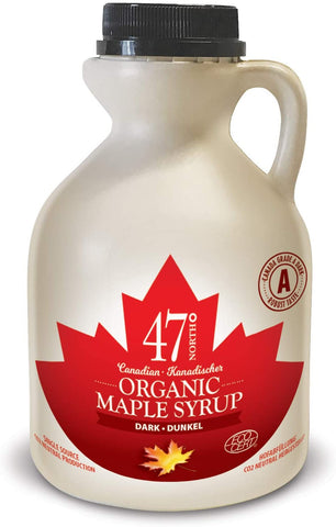 47 North Canadian Organic Grade A Dark Maple Syrup 500ml