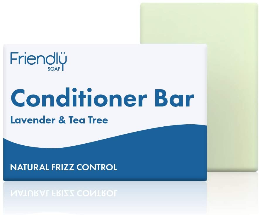 Friendly Soap,Lavender & Tea Tree Conditioner Bar 95g