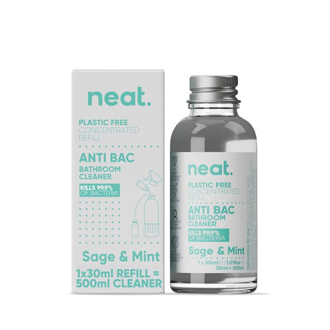 Neat Clean Concentrate - Antibac Bathroom Sage & Mint 30ml