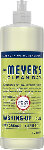 Mrs Meyers Lemon Verbena Washing Up Liquid 473ml