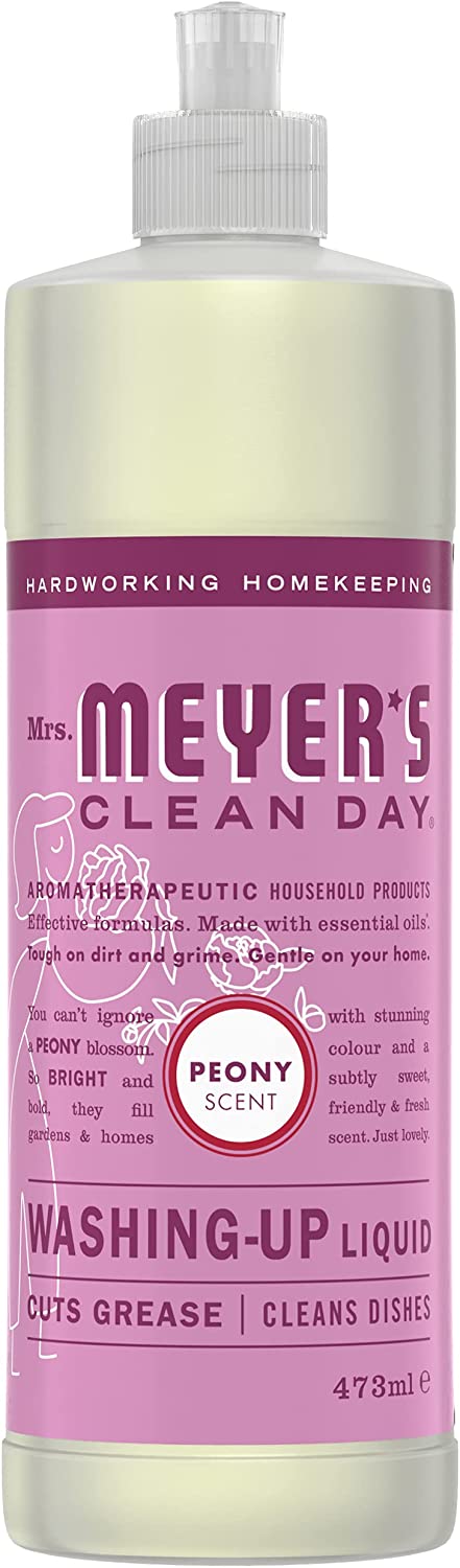 Mrs Meyers Peony Washing Up Liquid 473ml