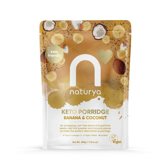 Naturya  Keto Porridge Banana & Coconut 300g