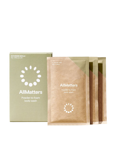 AllMatters Bodywash Refill - 3 pack 1 x 25g