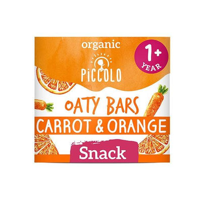 Piccolo,Mighty Oaty Bar Carrot & Orange Multipack(6x20g) (Pack of 6)