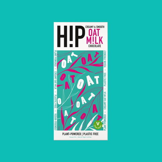 hip choc Original Oat Milk Chocolate  70g (Pack of 12)