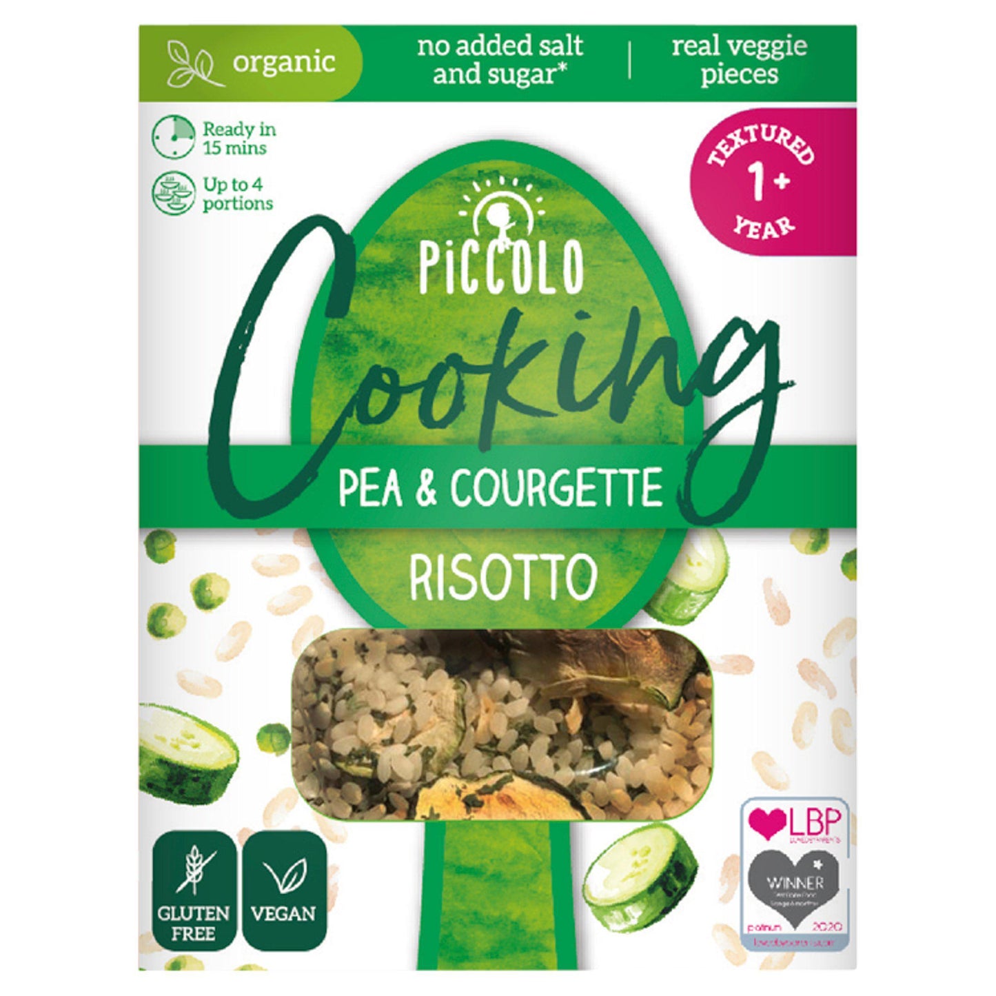 Piccolo Organic Pea Risotto 150g