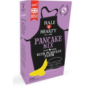 Hale and Hearty Pancake Mix with plantain flour 250g (Pack of 3)
