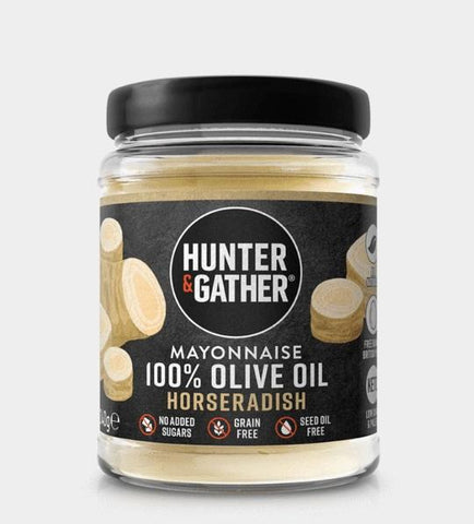 Hunter & Gather  Horseradish Olive Oil Mayonnaise 240g (Pack of 6)