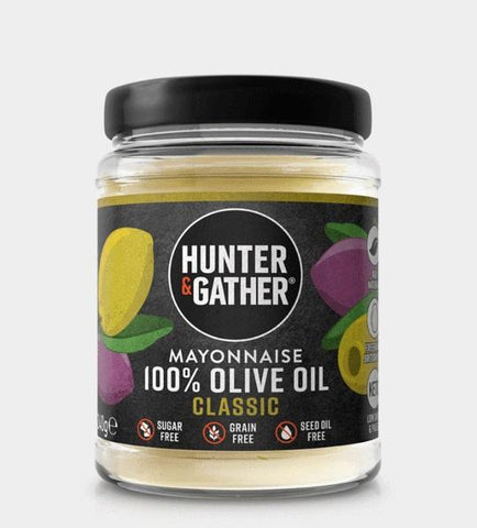 Hunter & Gather  Classic Olive Oil Mayonnaise 240g (Pack of 6)