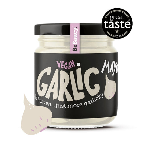 BeSaucy Vegan Garlic Mayonnaise 180g
