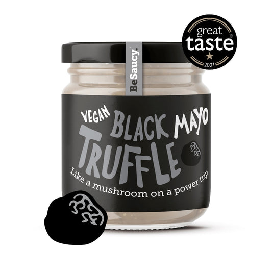 BeSaucy Vegan Black Truffle Mayonnaise 180g