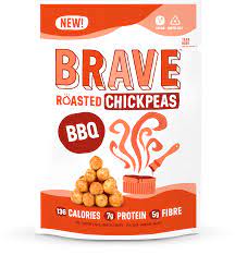 Brave Crunchy Chickpeas BBQ Sharing Bag 115g