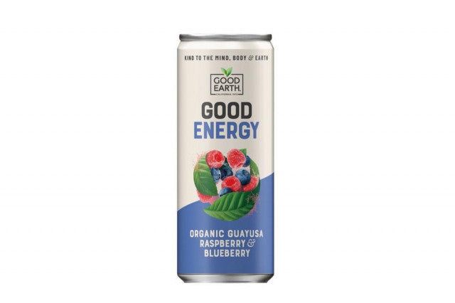 Good Earth Raspberry & Blueberry Kombucha - Can 250ml (Pack of 12)