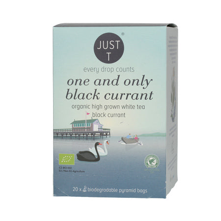 Just T Blackcurrant Premium Loose Leaf Tea Caddy 80g