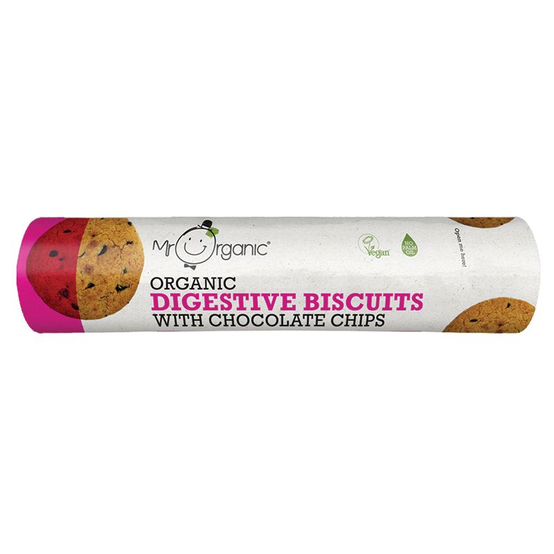 Mr Organic Chocolate Chip Digestive 250g