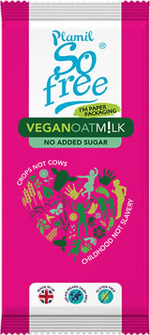 Plamil - So Free No Added Sugar Oat M!lk bar 70g (Pack of 12)
