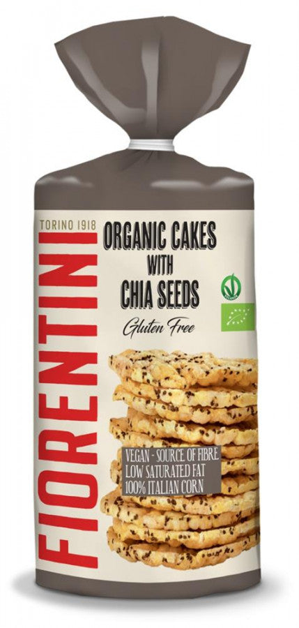 Fiorentini Organic Chia Seed Cake 120g (Pack of 12)