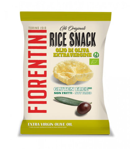 Fiorentini Extra Virgin Olive Oil Rice Snack 40g (Pack of 16)