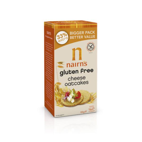 Nairns Gluten-free Cheese Oatcake 180g