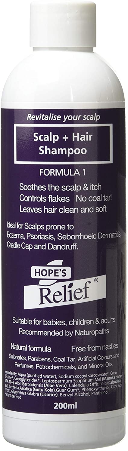 HOPE'S Relief Shampoo 200ml (Pack of 6)