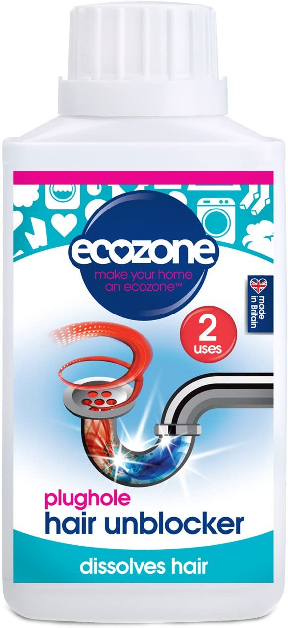 Ecozone Plughole Hair Unblocker 250ml