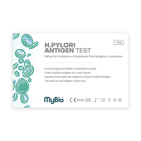 MyBio H Pylori Test 1 test (Pack of 6)