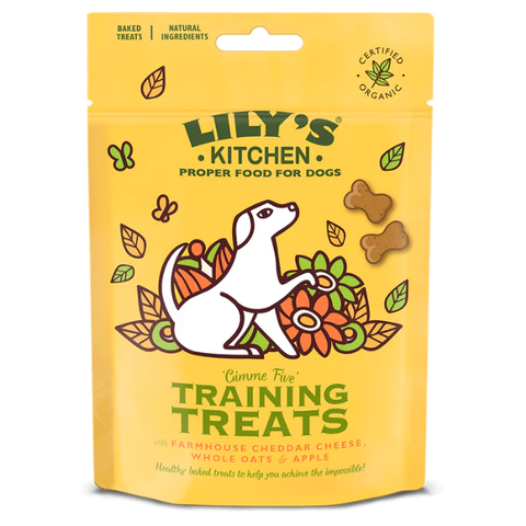 Lilys Kitchen Training Treats for Dogs 80g (Pack of 8)