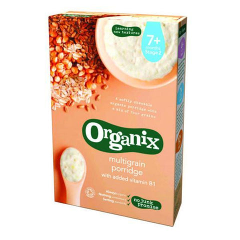 Organix Multi Grain Porridge (7+) 200g (Pack of 4)