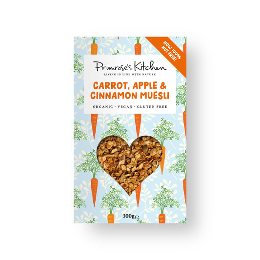 Primrose's Kitchen Carrot, Apple & Cinnamon Muesli 300g