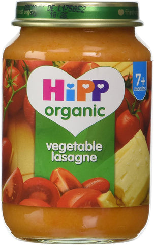 HiPP Organic Stage 2 From 7 Months Vegetable Lasagne 190 g