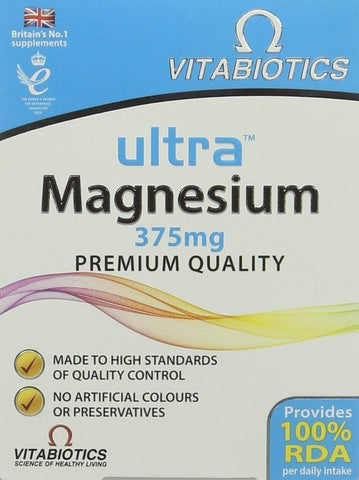 Vitabiotics Ultra Magnesium Tablets 60s (Pack of 2)