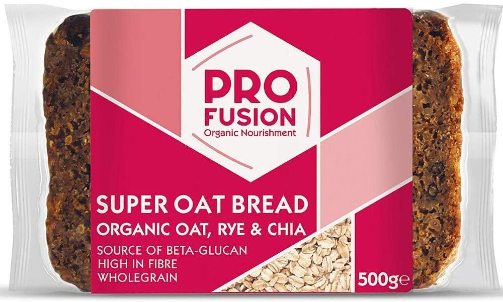 Profusion Organic Rye & Chia Super Oat Bread 500g