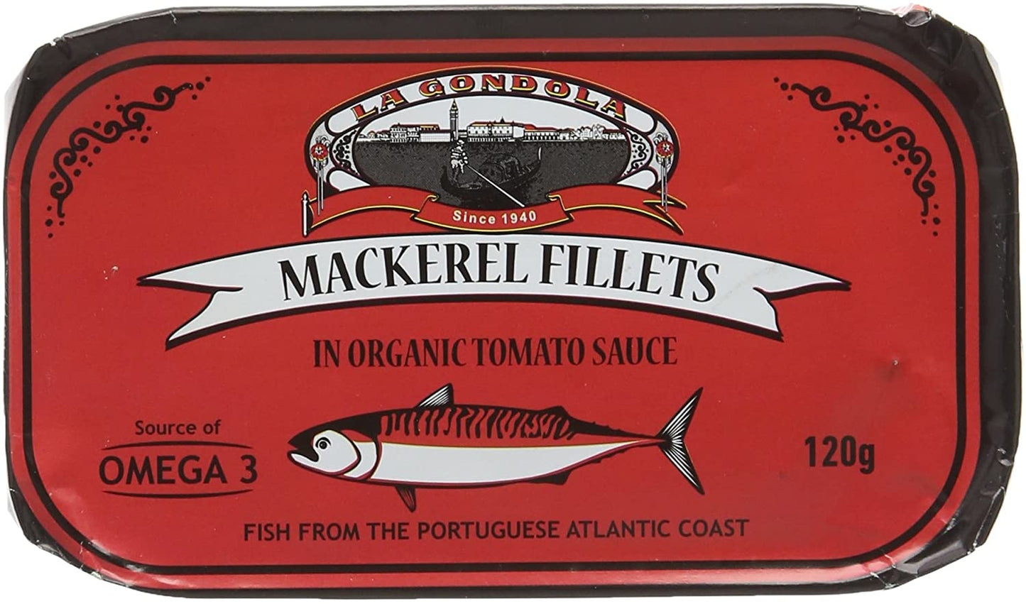 La Gondola Mackerel in Organic Tomato 120g