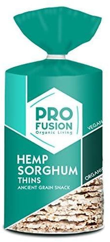 Profusion Hemp Sorghum Organic Thins 120g