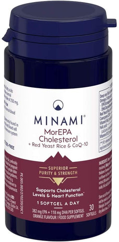 Minami Nutrition MorEPA Cholesterol 30 Capsules